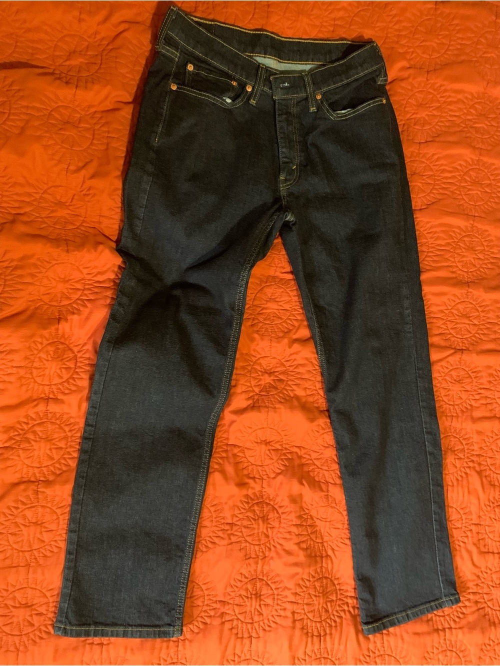 Levi's Men's Dark Indigo Slim Jeans